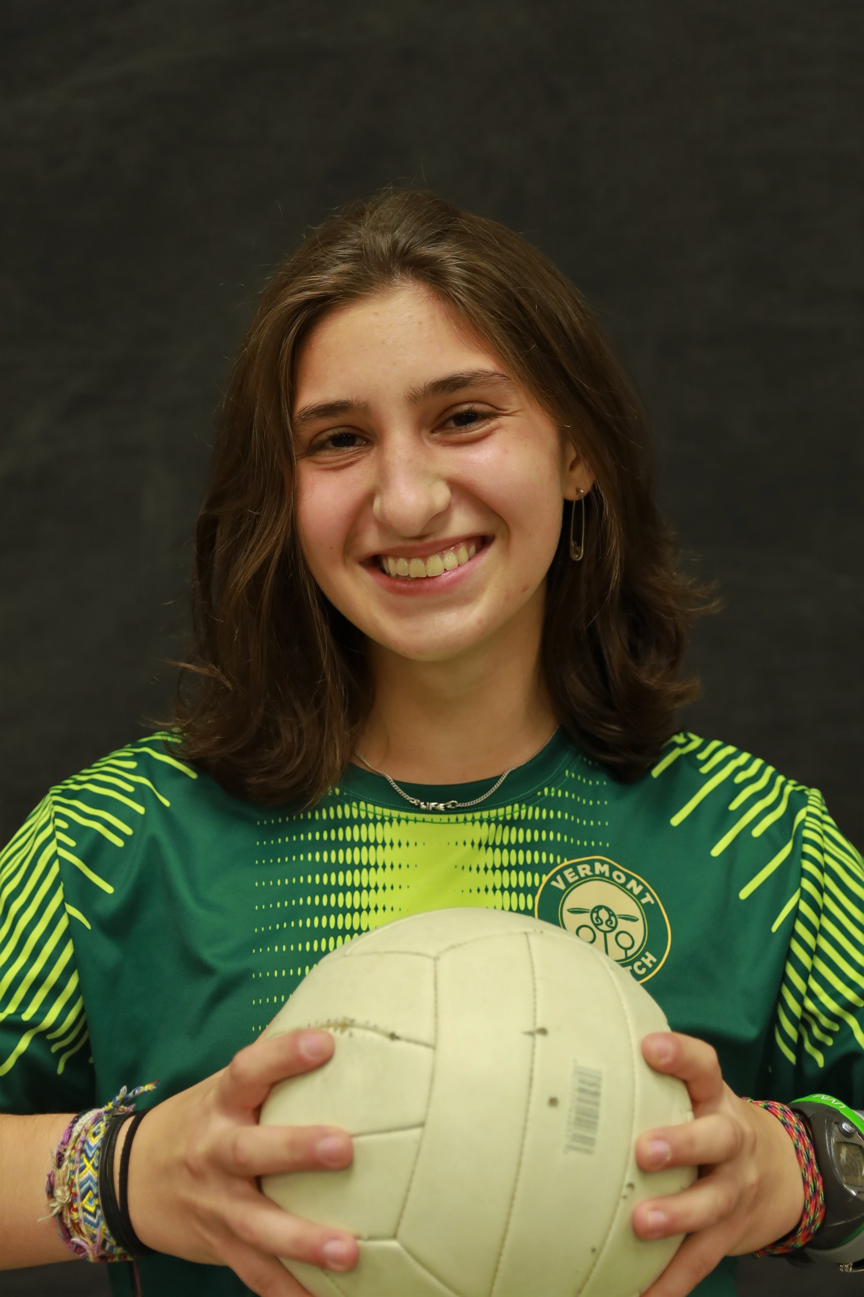 Rachel in Green Shirt