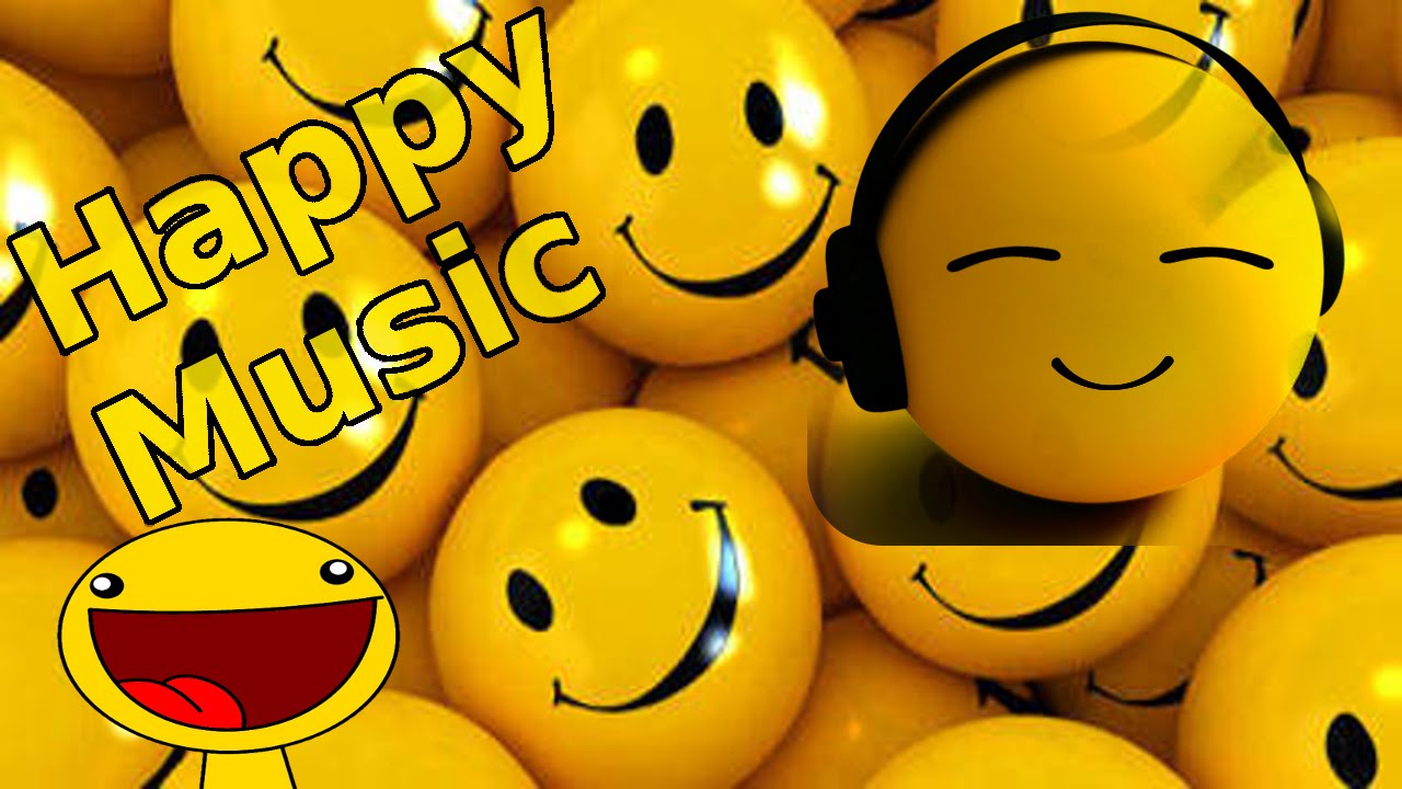 happy faces wearing headphones